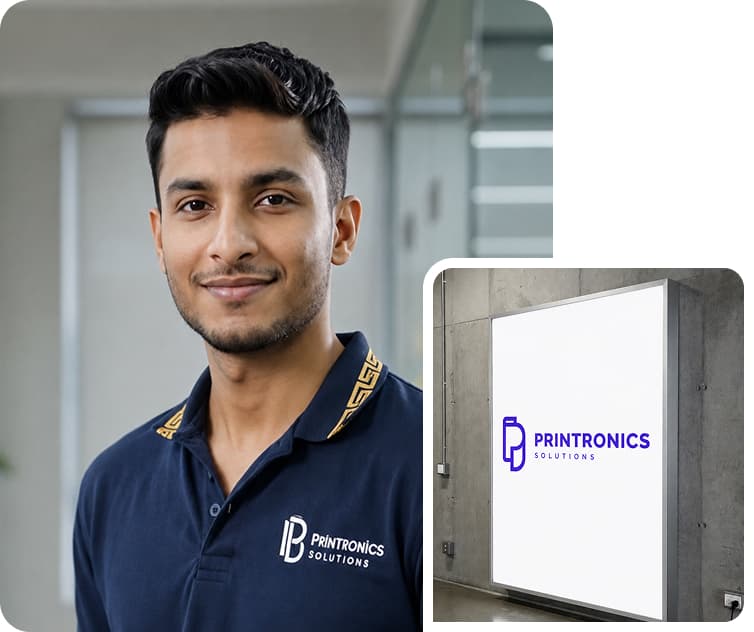 Muhammad Saif Khan, founder of Printronics Solutions